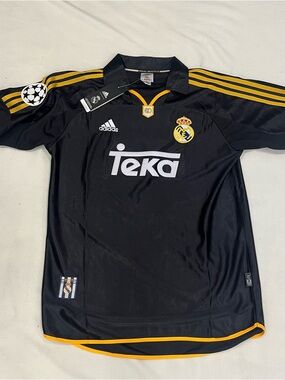 1999/00 Real Madrid Away Jersey #3 Roberto Carlos Large adidas reissue kit